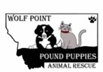 Wolf Point Pound Puppies Animal Rescue logo