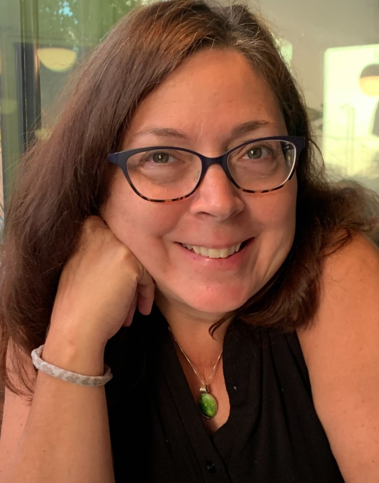 woman smiling