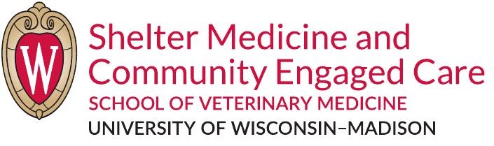 University of Wisconsin Shelter Medicine and Community Engaged Care program logo
